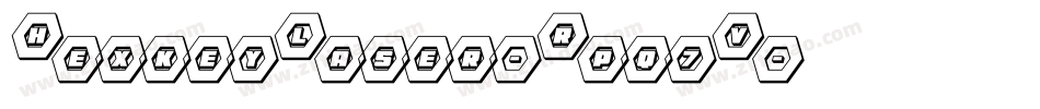 HexkeyLaser-Rpq7V字体转换