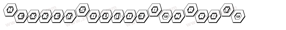 HexkeySolid3D-nRr8Y字体转换