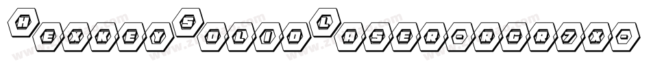 HexkeySolidLaser-rgr7x字体转换