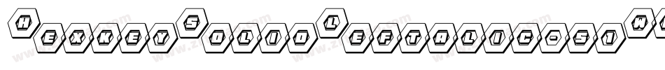 HexkeySolidLeftalic-51WEZ字体转换