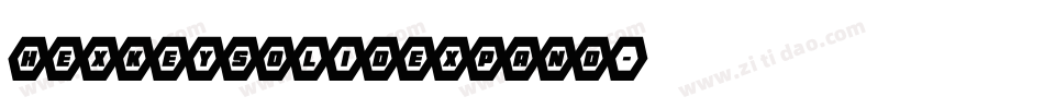 hexkeysolidexpand字体转换