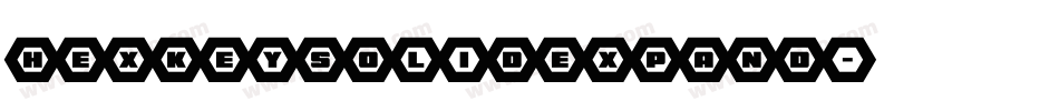 hexkeysolidexpand字体转换