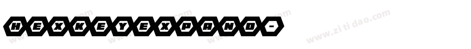 hexkeyexpand字体转换