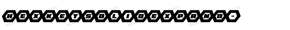 hexkeysolidexpand字体转换