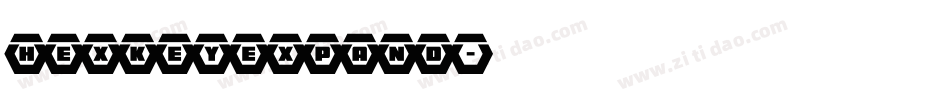 hexkeyexpand字体转换