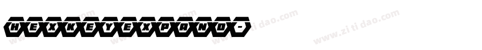 hexkeyexpand字体转换
