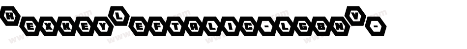 HexkeyLeftalic-lg8nV字体转换