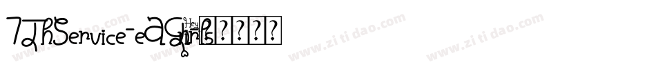 7ThService-eA9n字体转换