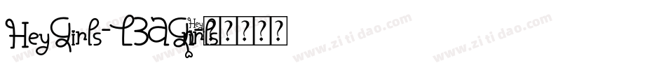 HeyGirls-L3A9n字体转换