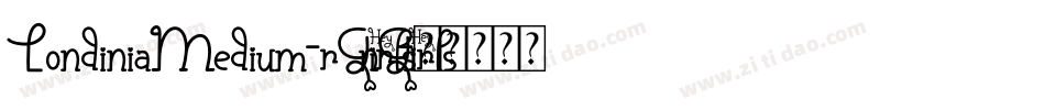 LondiniaMedium-r9n9字体转换