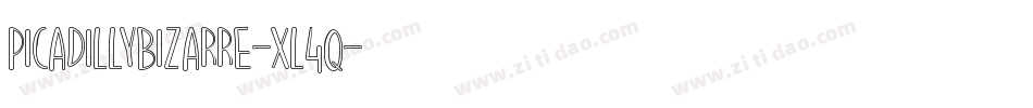 PicadillyBizarre-xL4q字体转换
