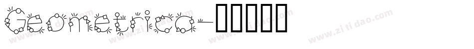 Geometrica字体转换