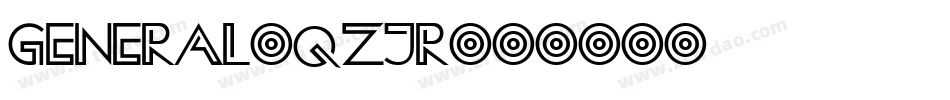 General-qZjr字体转换