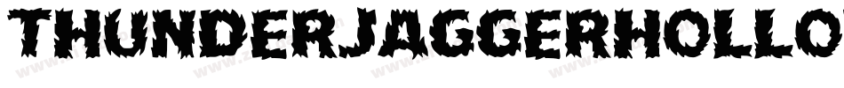 ThunderJaggerHollow-BW0m5字体转换