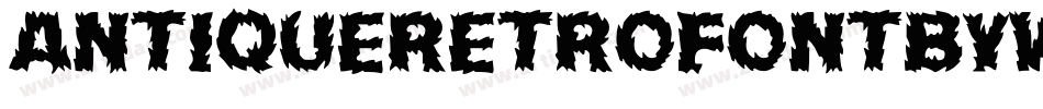 antique_retro_font_by_weknow-d4xkw0m字体转换
