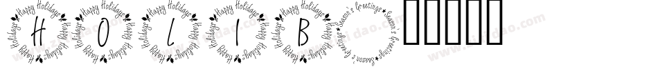 HOLIB字体转换