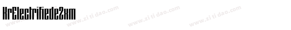 KrElectrified-e2xm字体转换