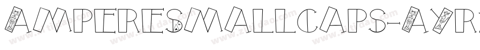 AmpereSmallcaps-AYr2字体转换