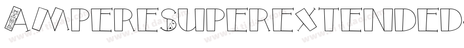 AmpereSuperextended-Yr7y字体转换