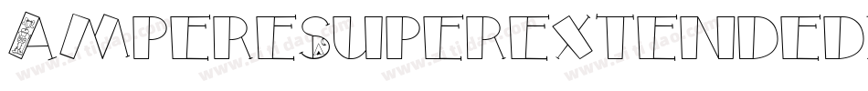 AmpereSuperextendedItalic-rKj8字体转换