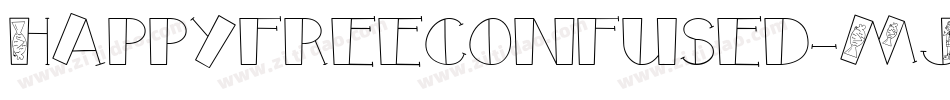 Happyfreeconfused-MJoP字体转换