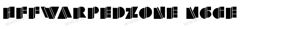 HffWarpedZone-M6ge字体转换