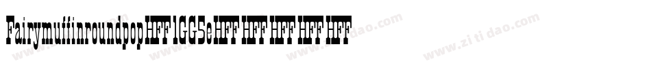 Fairymuffinroundpop-1GG5e字体转换