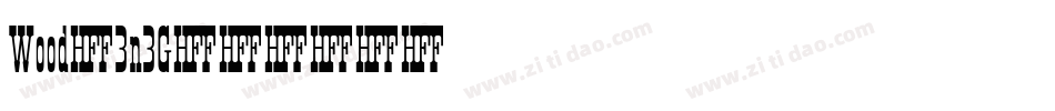 Wood-3n3G字体转换