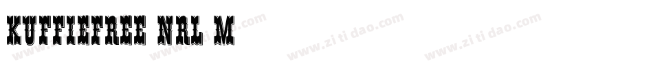 Kuffiefree-nRL4M字体转换