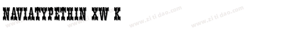 NaviaTypeThin-xw0K字体转换