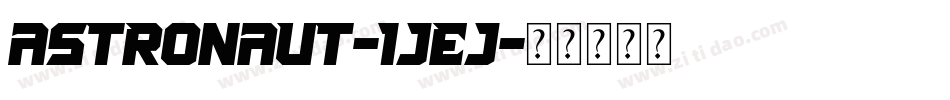 Astronaut-1jEj字体转换