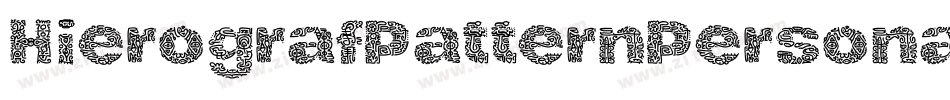 HierografPatternPersonalUse-26eW字体转换 HierografPatternPersonalUse-26eW字体转换