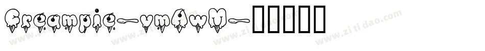 Creampie-vmAwM字体转换