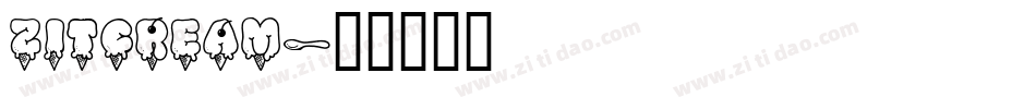 ZITCREAM字体转换