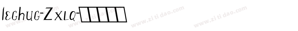 LegHug-Zxlq字体转换