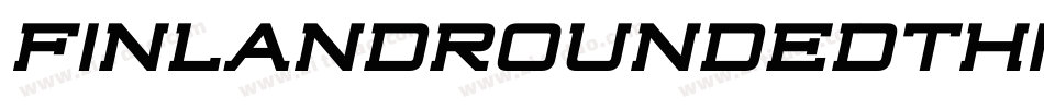 FinlandRoundedThin-WyWGz字体转换