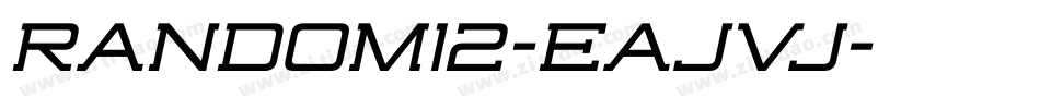Random12-EaJVj字体转换
