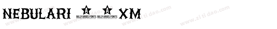 Nebulari-10xM字体转换
