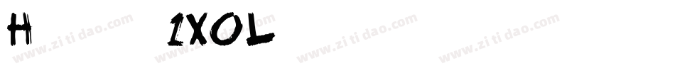 Hillwilliam-1XOL字体转换