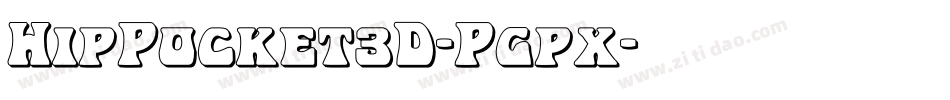 HipPocket3D-Pgpx字体转换