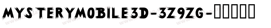 MysteryMobile3D-3z9zG字体转换