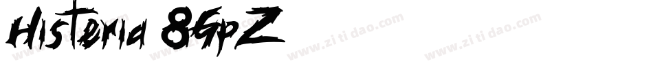 Histeria-8GpZ字体转换