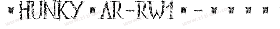 ChunkyBar-rw1O字体转换