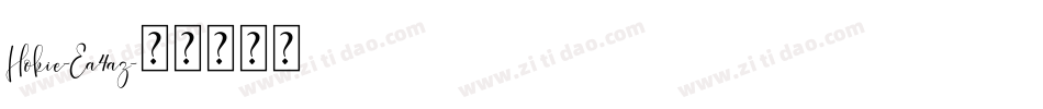 Hokie-Ea4az字体转换