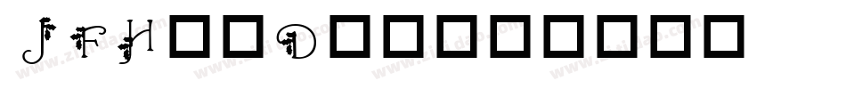 JFHolDaz字体转换