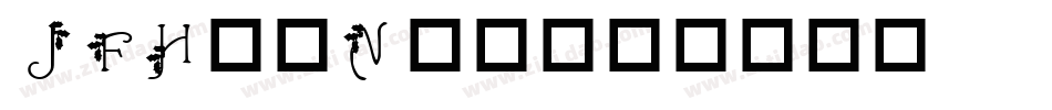JFHolNte字体转换