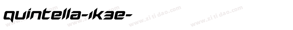 Quintella-1K3e字体转换 Quintella-1K3e字体转换