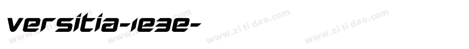 Versitia-1e3e字体转换