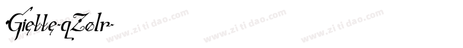Giette-qZ0lr字体转换