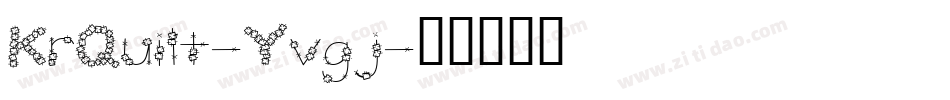 KrQuilt-Yvgj字体转换